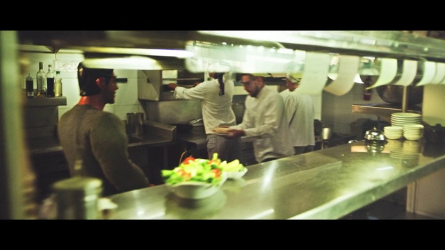 Video Reference: Food, Table, Tableware, Cuisine, Cooking, Customer, Kitchen appliance, Kitchen, Chef, Event