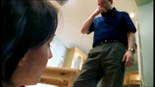 Video Reference: Eyelash, Neck, Dress shirt, Sleeve, Gesture, Waist, Elbow, Fun, Happy, Chest