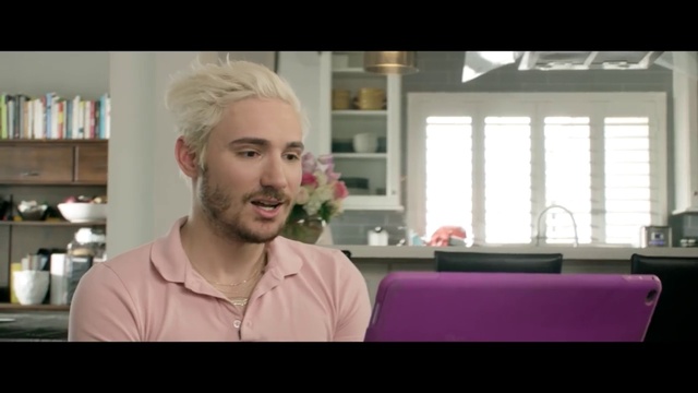 Video Reference: Plant, Beard, Window, Shelf, Bookcase, Happy, Facial hair, Magenta, Fun, Moustache