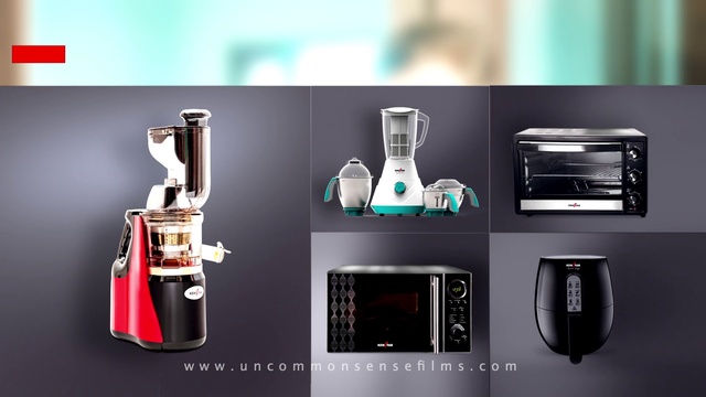 Video Reference: Kitchen appliance, Gadget, Mixer, Material property, Font, Home appliance, Small appliance, Electronic device, Machine, Automotive lighting