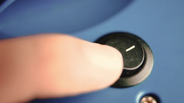 Video Reference: Input device, Gesture, Finger, Nail, Peripheral, Gadget, Audio equipment, Thumb, Office equipment, Electric blue