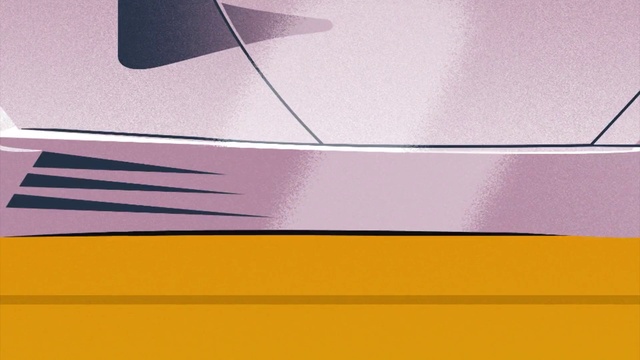 Video Reference: Hood, Purple, Automotive design, Rectangle, Violet, Font, Material property, Tints and shades, Magenta, Electric blue