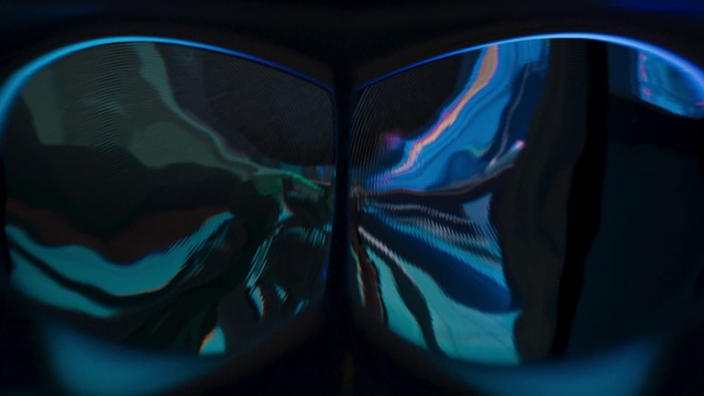 Video Reference: Eye, Azure, Sleeve, Organism, Automotive lighting, Pollinator, Eyewear, Aqua, Art, Tints and shades