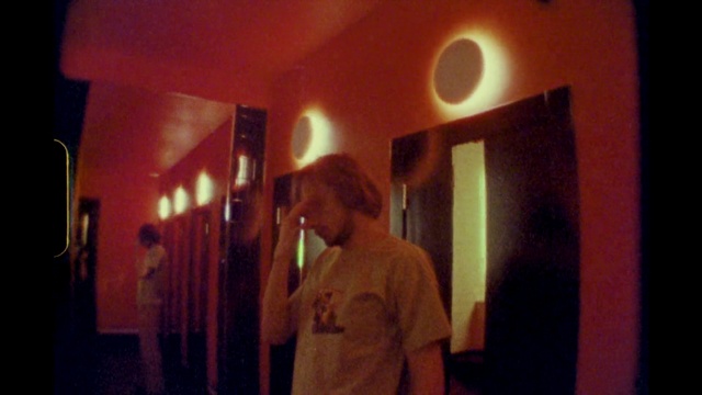 Video Reference: Wood, Fun, Ceiling, Event, T-shirt, Magenta, Room, Plaster, Door, Facial hair