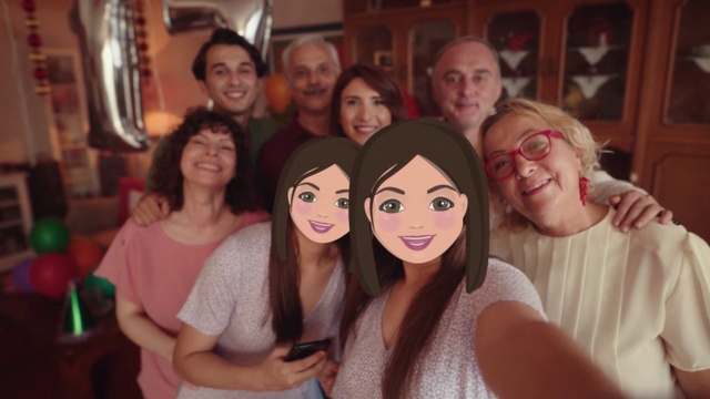 Video Reference: Smile, Head, Glasses, Chin, Facial expression, Mouth, Organ, Iris, Happy, Gesture