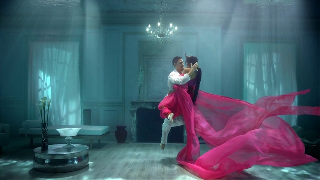 Video Reference: Light, Purple, Lighting, Flash photography, Entertainment, Performing arts, Fashion design, Cg artwork, Magenta, Event