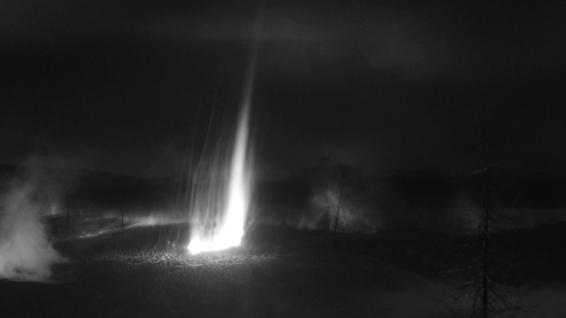 Video Reference: Water, Gas, Landscape, Natural landscape, Midnight, Space, Horizon, Darkness, Astronomical object, Event