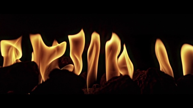 Video Reference: Flame, Fire, Heat, Gas, Geological phenomenon, Font, Event, Tints and shades, Darkness, Still life photography