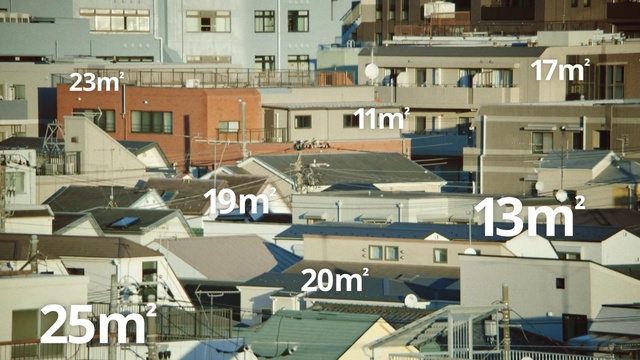 Video Reference: Window, Building, Urban design, Residential area, Real estate, City, Facade, Roof, House, Metropolis