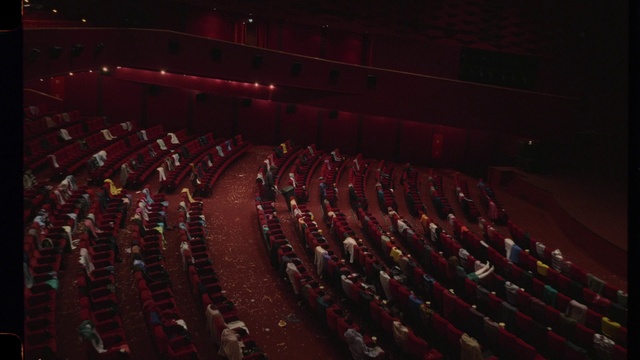 Video Reference: Building, Chair, Musical instrument accessory, Entertainment, Performing arts center, Movie palace, Event, Theatre, Movie theater, Carmine