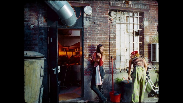 Video Reference: Fixture, Building, Door, Window, Gas, Tints and shades, Fashion design, Road, City, Luggage and bags