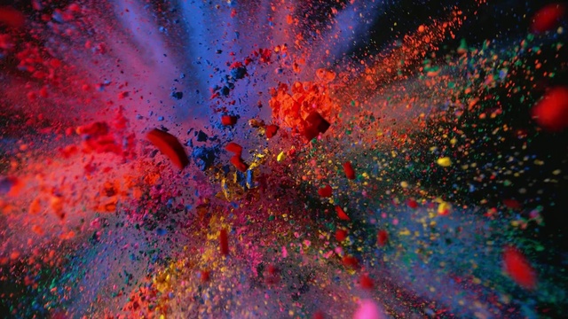 Video Reference: Colorfulness, Liquid, Art paint, Purple, Fluid, Paint, Plant, Art, Geological phenomenon, Magenta