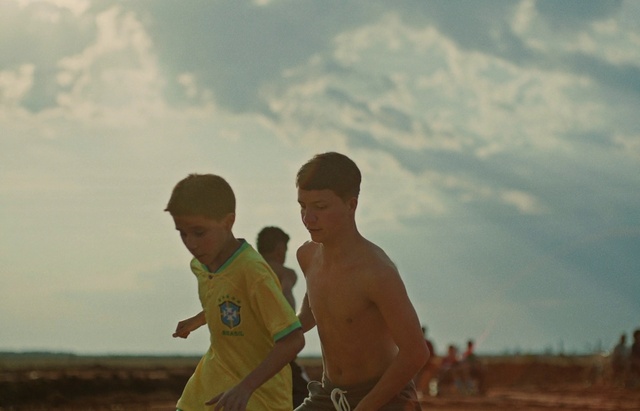 Video Reference: Cloud, Sky, Shorts, People in nature, Flash photography, People on beach, Happy, Gesture, Grass, Grassland