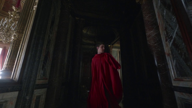 Video Reference: Tints and shades, Religious item, Wood, Religious institute, Darkness, Vestment, Art, Column, City, Arch