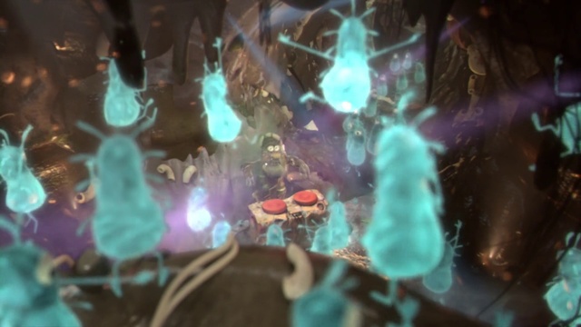 Video Reference: Natural environment, Purple, Organism, Toy, Tree, Window, Glass, Fun, Event, Magenta