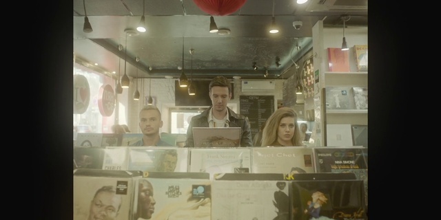 Video Reference: Hairstyle, Eyewear, Cabinetry, Snapshot, Space, Computer monitor, Event, Personal computer, Room, T-shirt