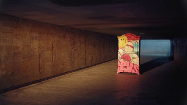 Video Reference: Wood, Art, Wall, Rectangle, Tints and shades, Cloud, Magenta, Triangle, Space, Flooring
