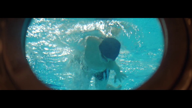 Video Reference: Water, Blue, Organism, Underwater, Swimming pool, Swimmer, Marine biology, Electric blue, Personal protective equipment, Recreation