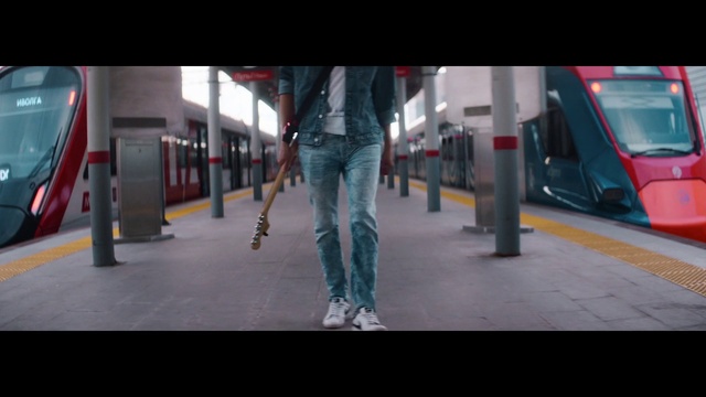 Video Reference: Mode of transport, Grey, Asphalt, Road surface, Automotive lighting, Street fashion, Rolling, Tints and shades, Sidewalk, Travel