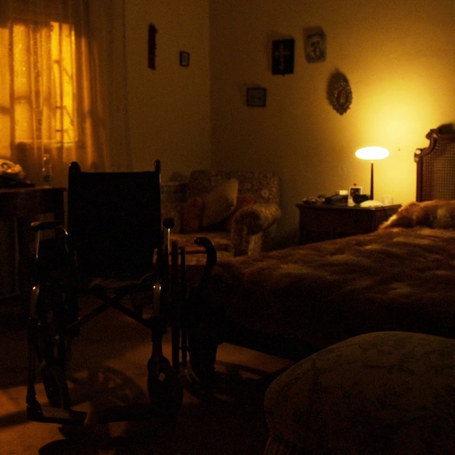 Video Reference: Property, Furniture, Wheel, Comfort, Wood, Textile, Building, Lighting, Picture frame, Interior design