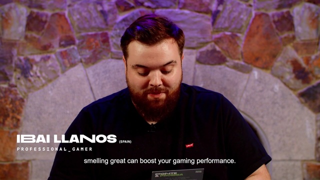 Video Reference: Forehead, Chin, Sleeve, Beard, Facial hair, Font, Electric blue, T-shirt, Event, Fun