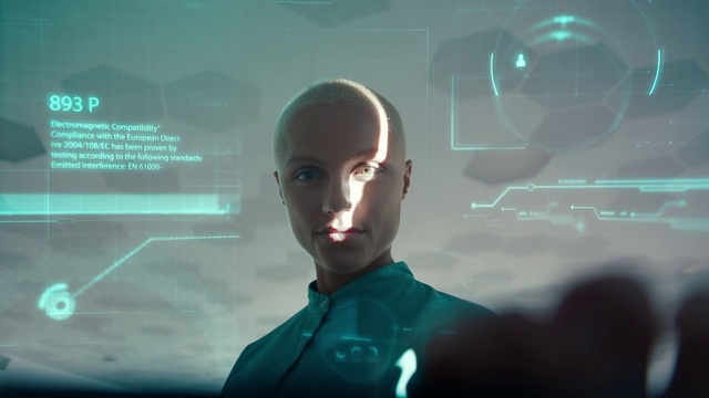 Video Reference: Light, Space, Eyewear, Font, Screenshot, Electric blue, Games, Fun, Fictional character, Animation