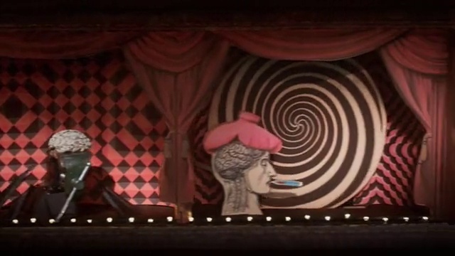 Video Reference: Theater curtain, Fashion, Entertainment, Performing arts, Stage, Curtain, Music venue, Tints and shades, Magenta, Event