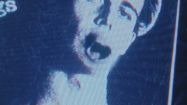 Video Reference: Mouth, Azure, Textile, Sky, Art, Painting, Paint, Electric blue, Pattern, Font