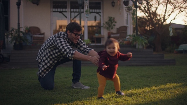 Video Reference: Plant, People in nature, Flash photography, Happy, Grass, Leisure, Tree, Toddler, Lawn, Fun