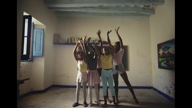 Video Reference: Shorts, Window, Gesture, Interior design, Art, Wall, Event, Ceiling, Fashion design, Sculpture