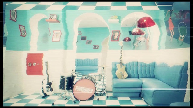 Video Reference: Photograph, Couch, Product, Blue, Azure, Green, Orange, Textile, Rectangle, Interior design