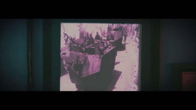 Video Reference: Purple, Rectangle, Violet, Art, Font, Magenta, Tints and shades, Triangle, Display device, Space