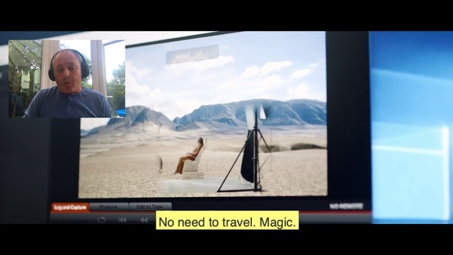 Video Reference: Dog, Carnivore, Sky, Travel, Flat panel display, Television set, Adaptation, Landscape, Display device, Multimedia