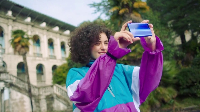 Video Reference: Purple, Azure, Window, Pink, Leisure, Sky, Happy, Travel, Magenta, Recreation