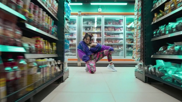 Video Reference: Shelf, Product, Standing, Shelving, Retail, Fun, Customer, Leisure, Smile, Publication