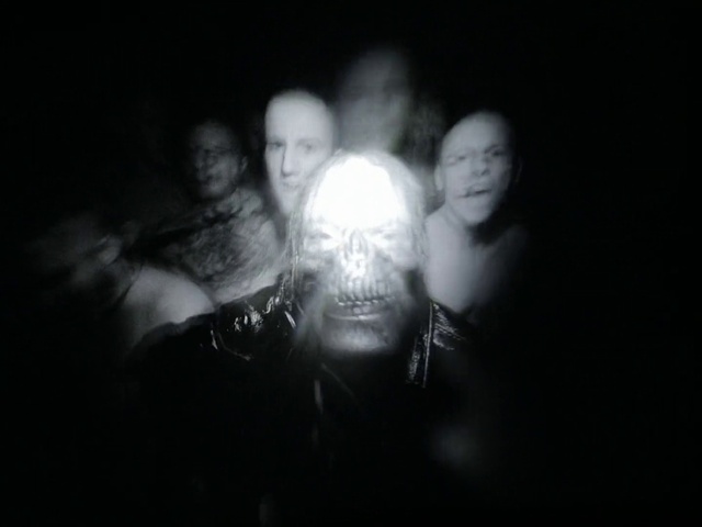 Video Reference: Human body, Flash photography, Grey, Entertainment, Event, Midnight, T-shirt, Monochrome photography, Font, Performing arts