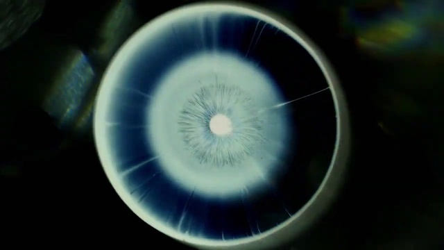 Video Reference: Art, Gas, Circle, Electric blue, Symmetry, Close-up, Science, Darkness, Pattern, Glass
