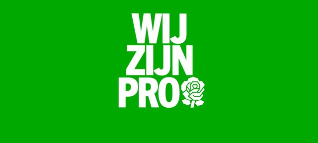 Video Reference: green background, white text, logo, graphic design, typography, flower icon, title card, minimalist, solid color, branding, stacked text, screen