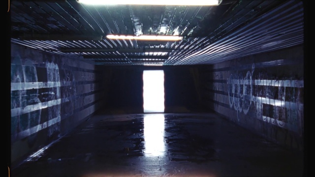 Video Reference: Water, Sky, Rectangle, City, Symmetry, Metropolitan area, Tints and shades, Building, Space, Darkness
