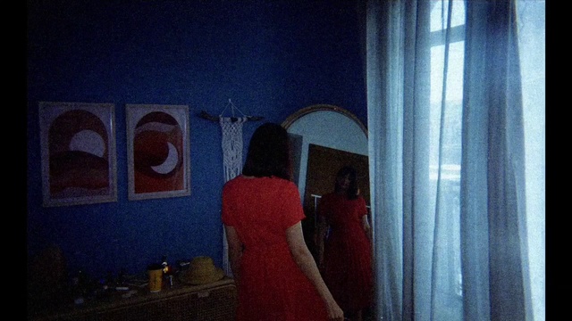 Video Reference: Flash photography, Art, Tints and shades, Curtain, Magenta, Event, Font, Visual arts, Darkness, Paint