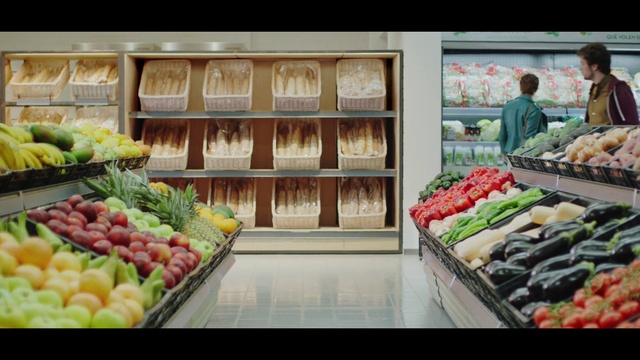 Video Reference: Food, Green, Natural foods, Shelf, Whole food, Food group, Leaf vegetable, Greengrocer, Convenience store, Selling