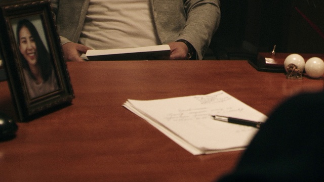 Video Reference: Handwriting, Picture frame, Table, Pen, Font, Writing implement, Office supplies, Writing instrument accessory, Office instrument, Writing