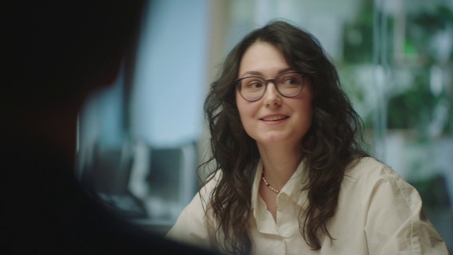 Video Reference: Glasses, Lip, Vision care, Eyebrow, Smile, Flash photography, Eyewear, Eyelash, Iris, Happy