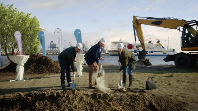 Video Reference: Sky, Cloud, Mammal, Wood, Garden tool, Wheel, Blue-collar worker, Tire, Construction worker, Landscape