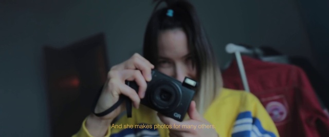 Video Reference: Hand, Photographer, Eyelash, Camera lens, Reflex camera, Digital camera, Flash photography, Gesture, Cameras & optics, Finger