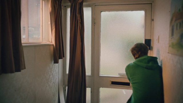 Video Reference: Fixture, Textile, Curtain, Interior design, Wood, Window, Shade, Tints and shades, Window treatment, Paint