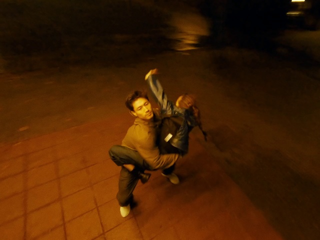 Video Reference: Flash photography, Wood, Floor, Flooring, Recreation, Happy, Hardwood, Fictional character, Darkness, Grass