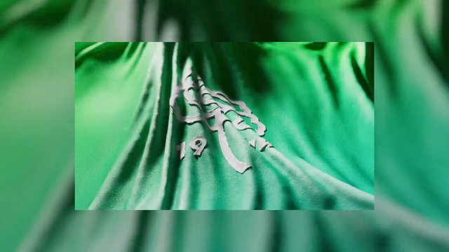 Video Reference: green fabric, close-up, textile, logo, lettering, abstract, motion blur, texture, clothing, macro, fabric folds
