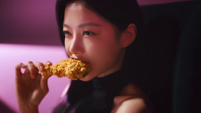 Video Reference: Food, Food craving, Gesture, Cuisine, Staple food, Ingredient, Biting, Dish, Junk food, Sweetness