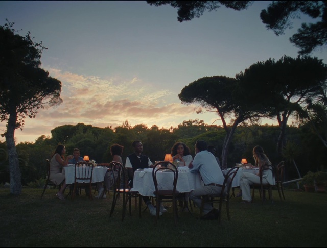 Video Reference: Sky, Cloud, Tree, Flash photography, Chair, Dusk, Sunset, Grass, Leisure, Grassland